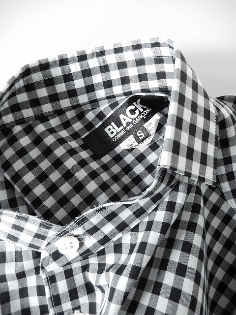 BLACK COMME des GARÇONS ギンガムチェック M 中古・古着通販】BLACK COMME des GARCONS (ブラック